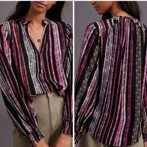 Anthropologie Maeve Colette Peasant Blouse
